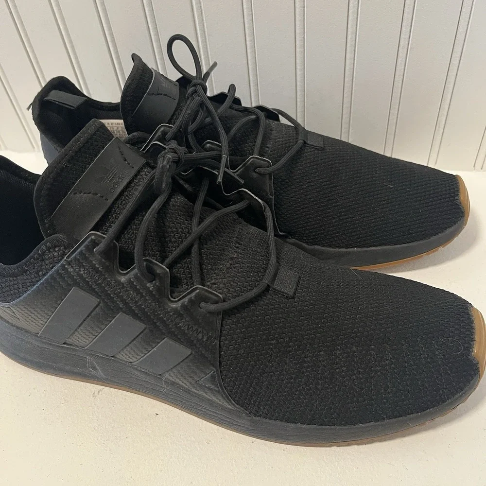 Adidas X_PLR Black Gum Athletic Sneakers Mens Size 13 FY9053